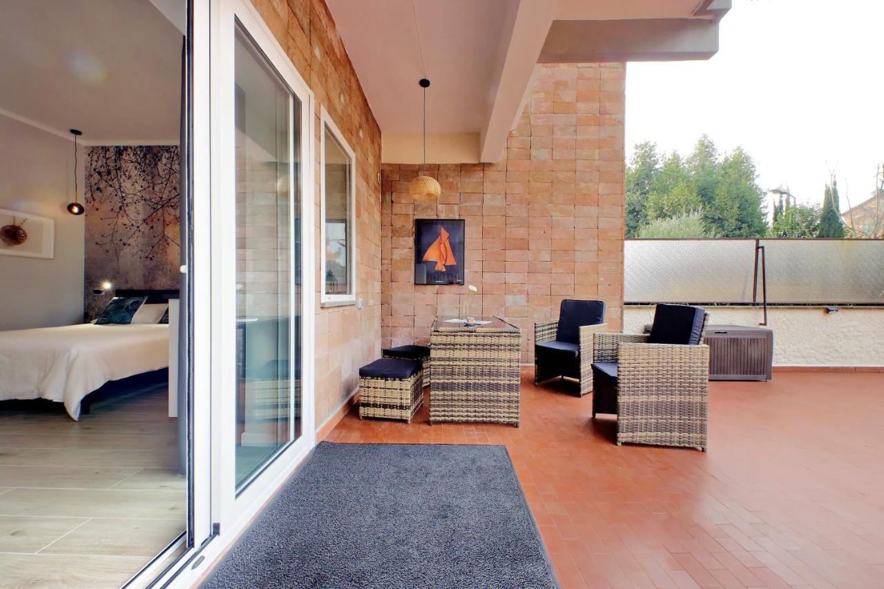 Aurelia Antica Terrace Apt Free Pool And Parking Roma Exterior foto