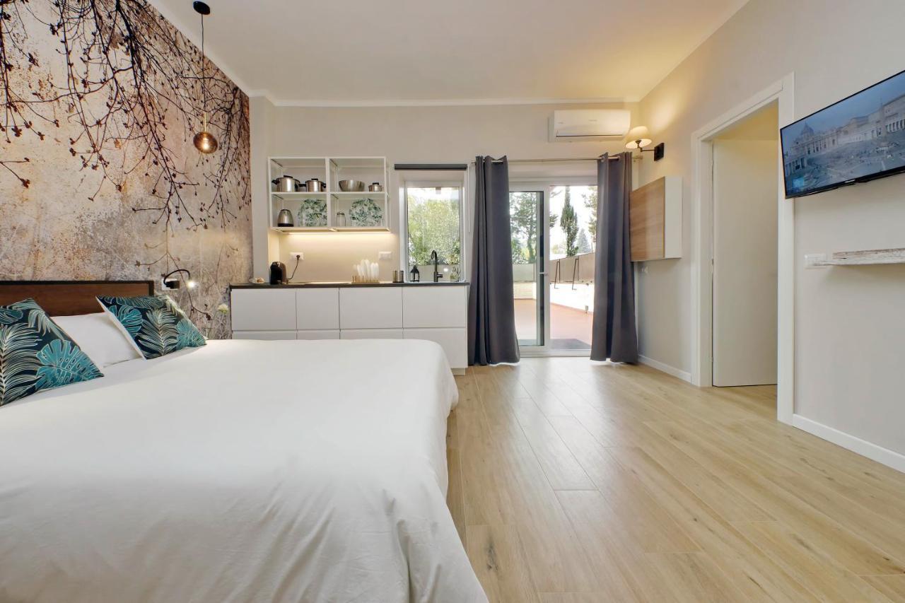 Aurelia Antica Terrace Apt Free Pool And Parking Roma Exterior foto